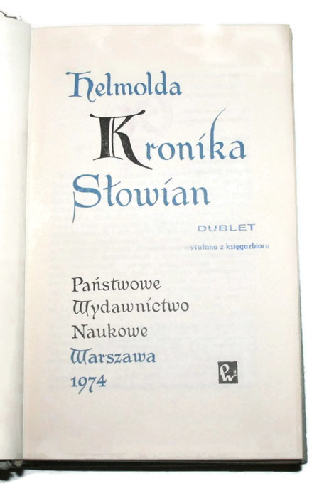 Helmolda kronika Słowian